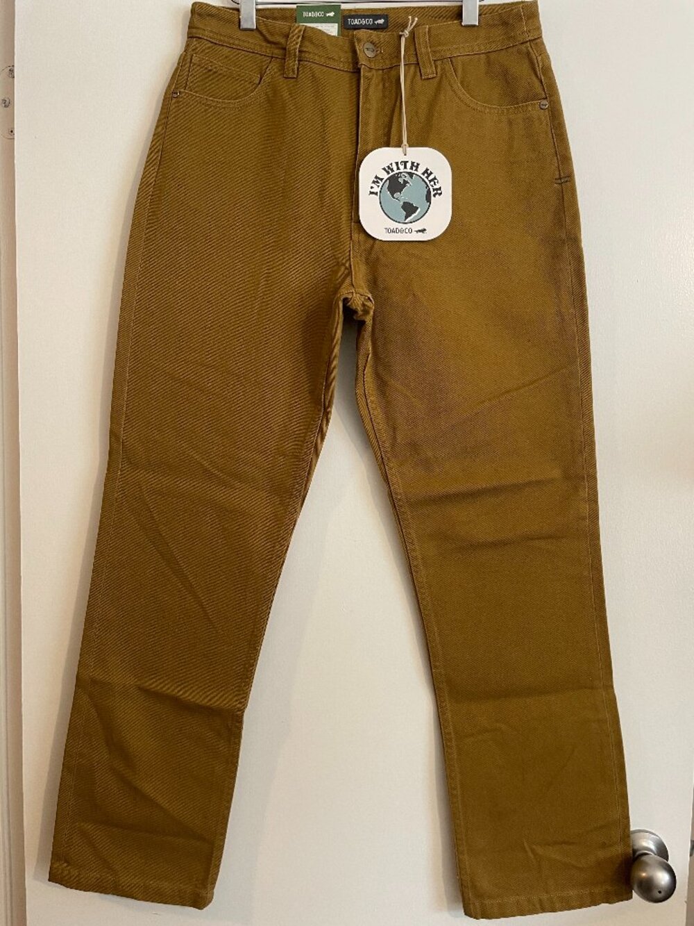 Toad and Co Huron Pants Husk size 8 NWT